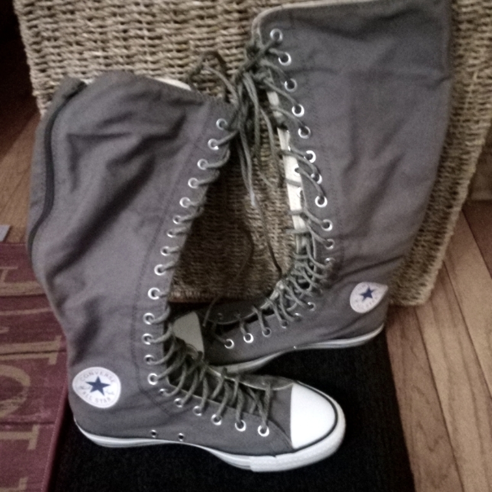 Grey Converse